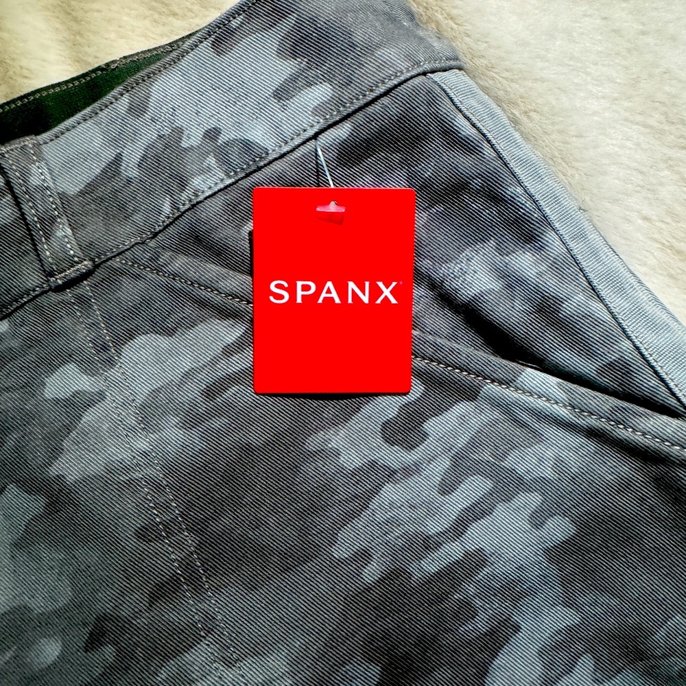 Women’s Spanx shorts camouflage